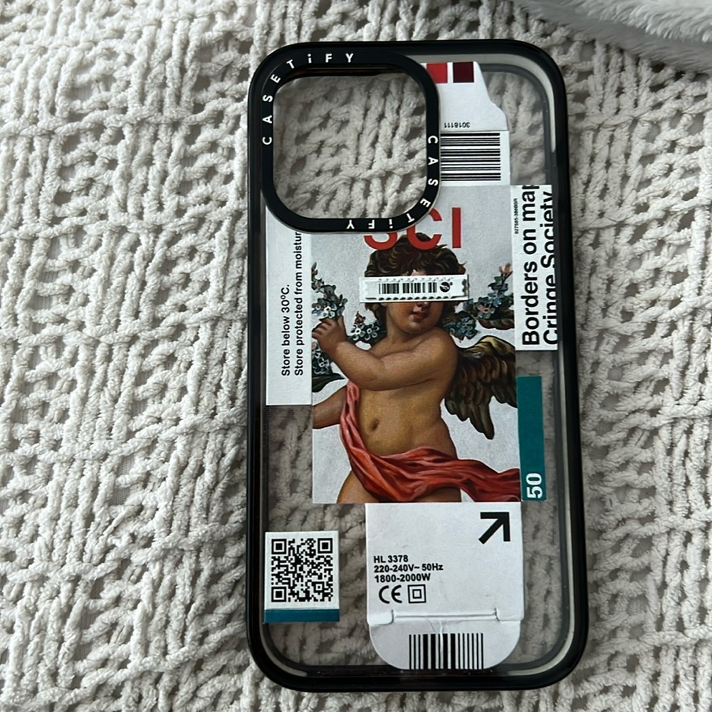Baby angel iPhone 13 Pro case